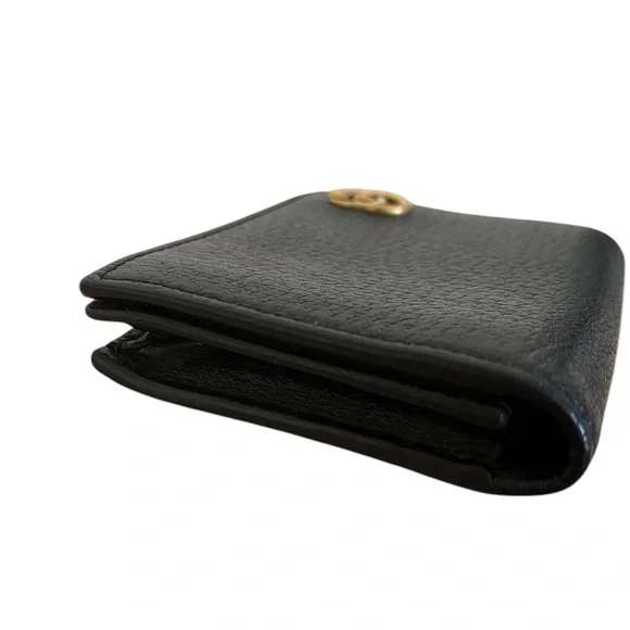 GUCCI GG Marmont Black Leather Card Case EUC Unisex Authenticity Guaranteed - Picture 9 of 13